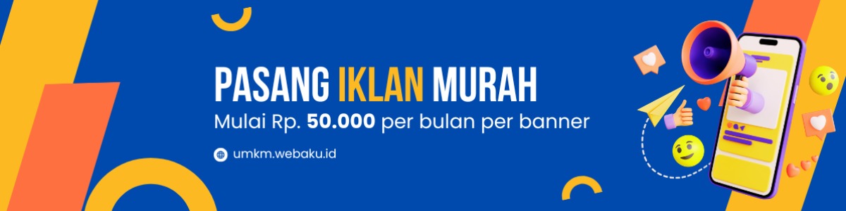 Banner promosi produk