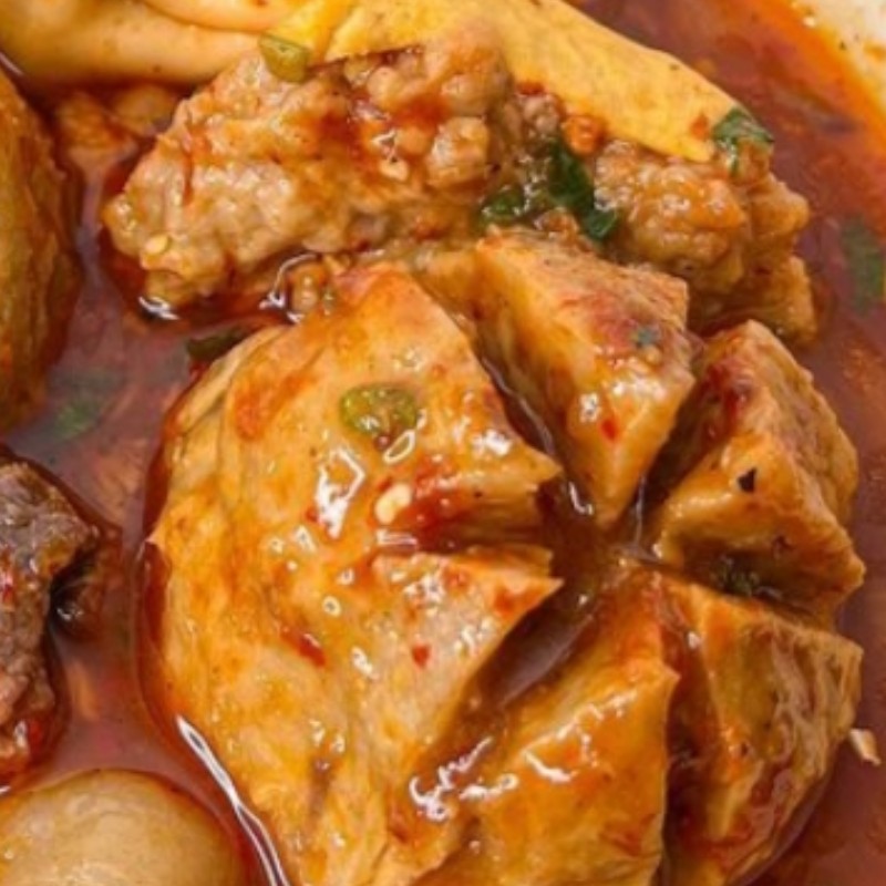 Baso kuah siram merecon