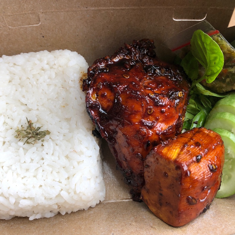 Paket ayam bakar dada