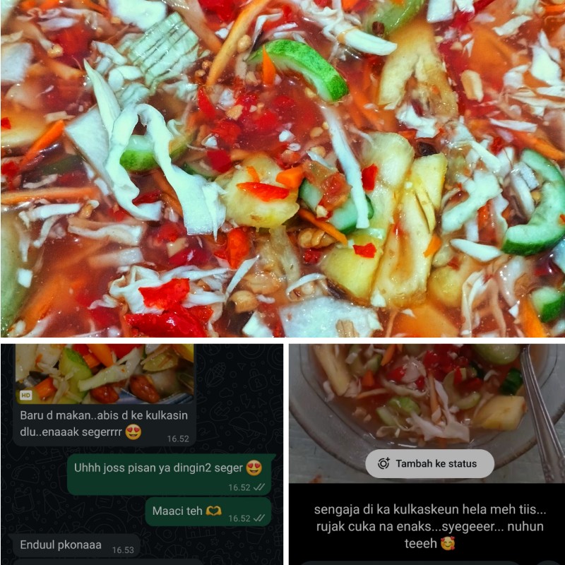 Rujak Cuka ( Open PO , ready hari selasa besok )