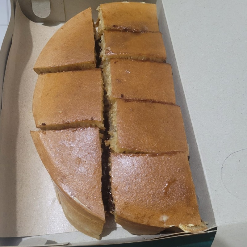 Martabak coklat kacang