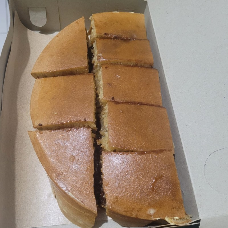 Martabak coklat kacang keju