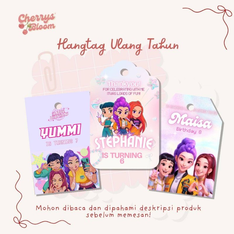 Hangtag Ulang Tahun