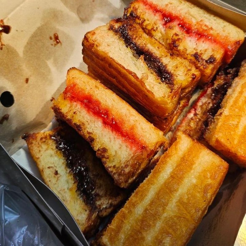 Roti Bakar Dan Kukus Selai Biasa Mix 2 Rasa