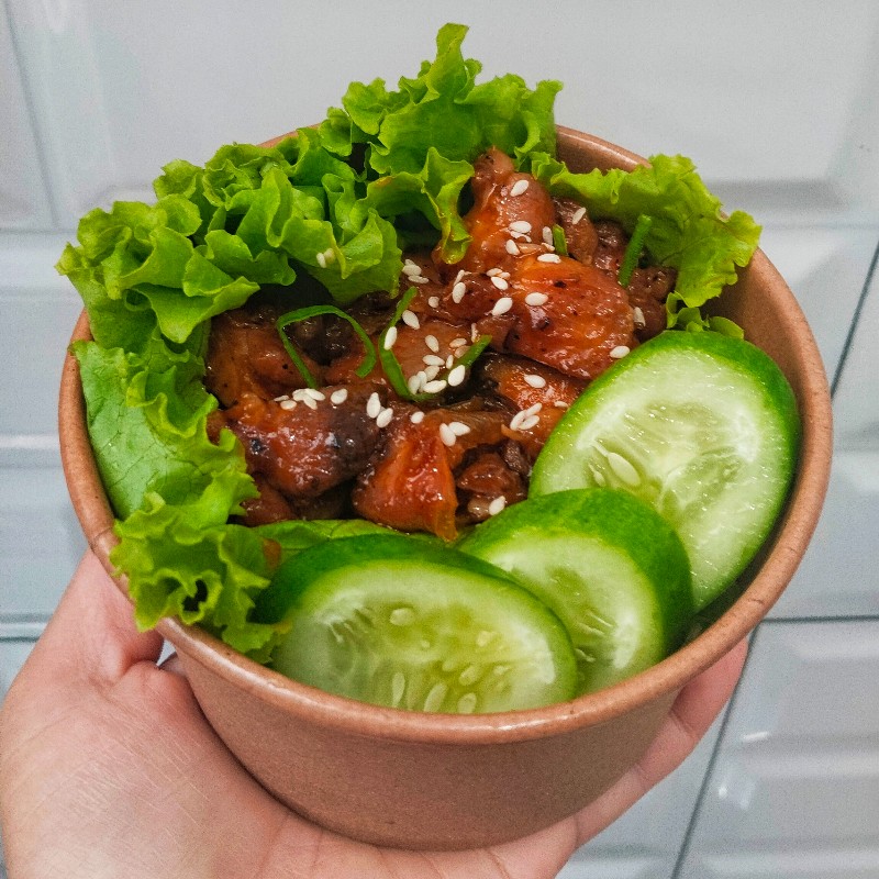 Rice Bowl Ayam Lada Hitam