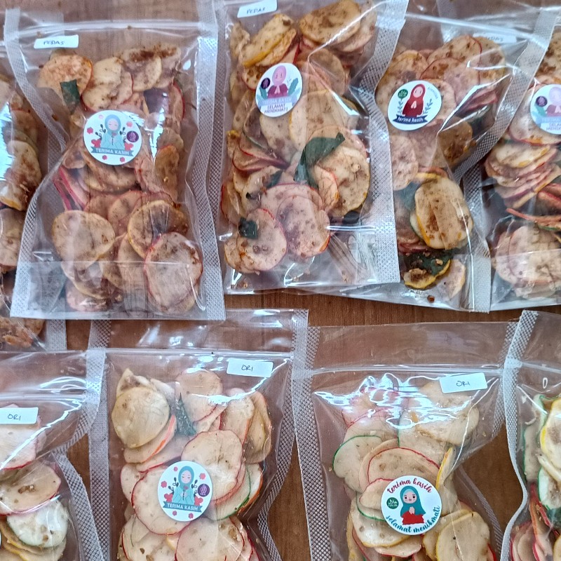 Seblak Kering Cikruh Daun Jeruk (Ori/Pedas)