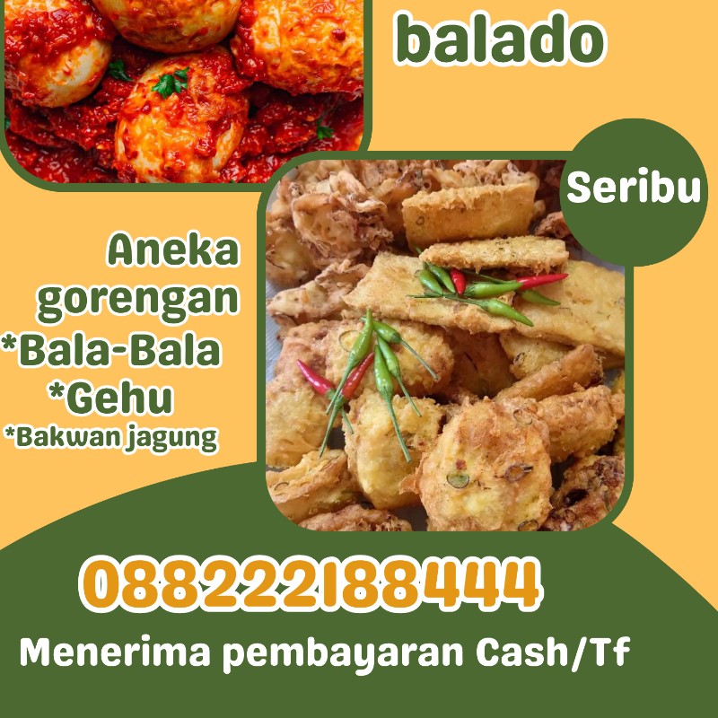 Aneka gorengan dadakan